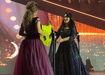هدى حسين الممثلة الخليجية للعام في موركس دور انترناشونل