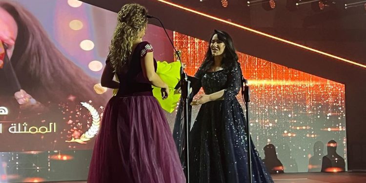 هدى حسين الممثلة الخليجية للعام في موركس دور انترناشونل 1 هدى حسين الممثلة الخليجية للعام في موركس دور انترناشونل