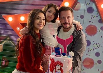 أمل بوشوشة تخطف الأنظار بصور عائلية من عيد ميلاد ابنتها