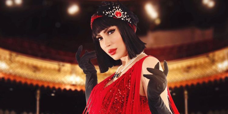 نسرين طافش حديث الجمهور بمسلسل جوقة عزيزة 1 نسرين طافش حديث الجمهور بمسلسل جوقة عزيزة