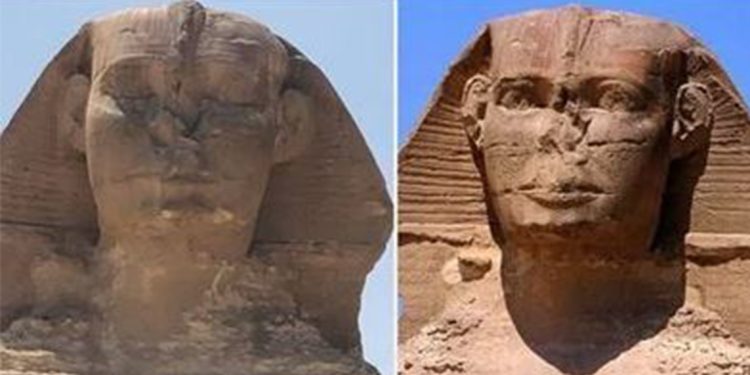 ابو الهول يتصدر التراند في مصر بعد اغلاق التمثال عينه فجأة