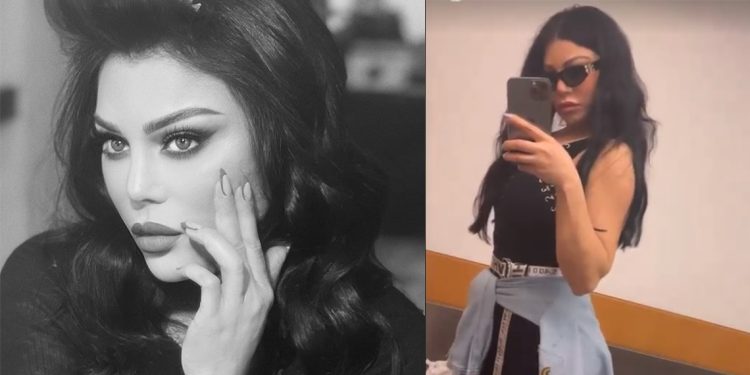 هيفاء وهبي تشعل حماس جمهورها من كواليس تصوير جديدها تيجي