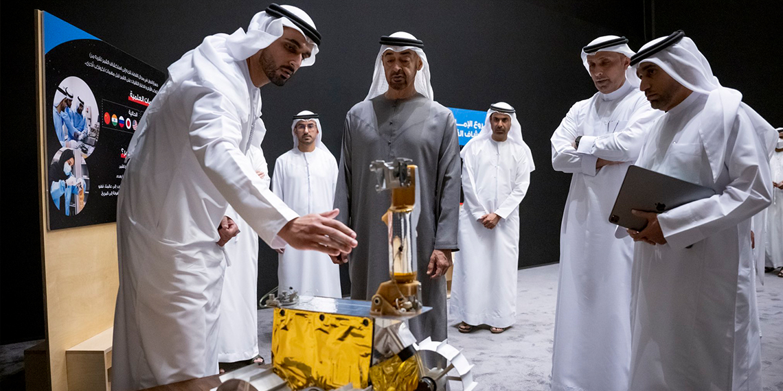 الإمارات أول دولة عربية والرابعة عالمياً تهبط على سطح القمر