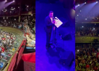 بالفيديو صابر الرباعي وحفل كامل العدد في باريس