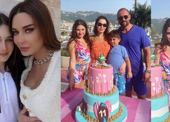 سيرين عبد النور تحتفل بعيد ميلاد ابنتها وتتصدر مواقع التواصل