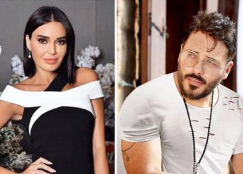 رامي عياش و سيرين عبد النور يحتفلان بإنتهاء تصوير العين بالعين