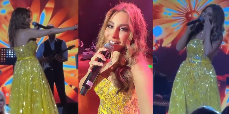 يارا تشعل اجواء حفل عيد الأضحى في لبنان 1 يارا تشعل اجواء حفل عيد الأضحى في لبنان