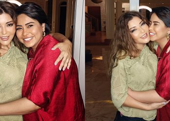 بالصور شيرين في ضيافة سميرة سعيد