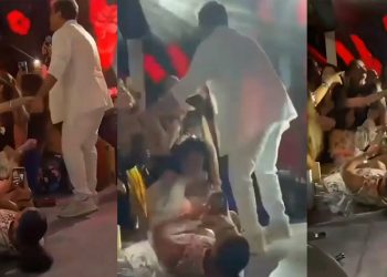 بالفيديو المعجبات يحاصرن وائل كفوري بشكل هستيري بحفله في الساحل الشمالي