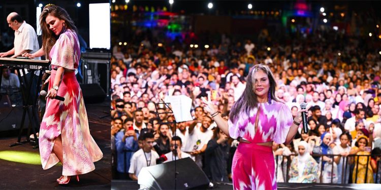 حفل صيفي كامل العدد جمع نيكول سابا ومحبيها في مصر