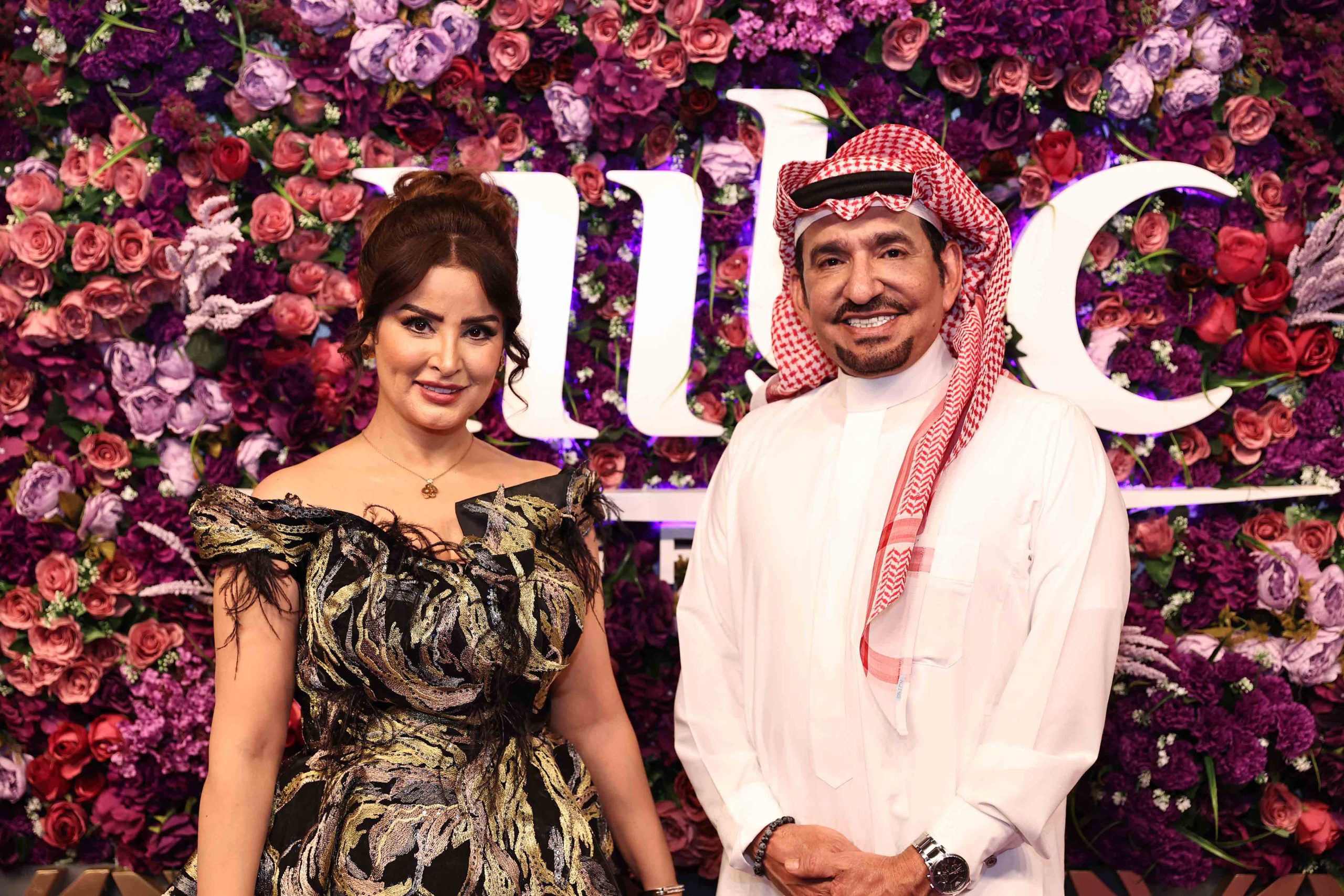 MBC GROUP DQ HQ OPENING EVENT Abdullah Al Sadhan Marwa Mohammed scaled