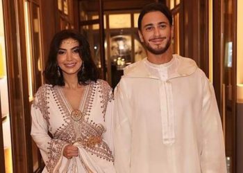 الصور الأولى من حفل زفاف سعد المجرد بصديقة طفولته غيثة