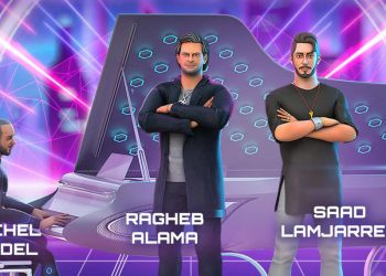 اول حفل يجمع راغب علامة مع سعد لمجرد وميشال فاضل في الميتافيرس