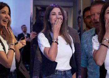 بالفيديو نانسي عجرم واستقبال جماهيري حافل في قطر