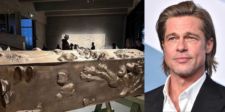 براد بيت يفتتح معرض للنحت ويفاجئ العالم بموهبته الجديدة