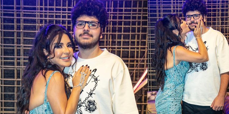 ماغي بو غضن تعايد ابنها برسالة مؤثرة وصور