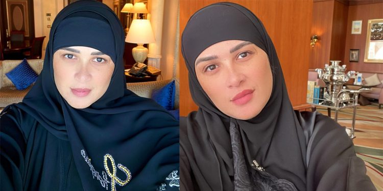 ياسمين عبدالعزيز تشارك جمهورها بصور بالحجاب 1 ياسمين عبدالعزيز تشارك جمهورها بصور بالحجاب