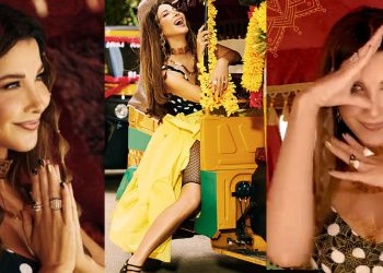 بأجواء هندية نانسي عجرم تشوق جمهورها لكليب على شانك