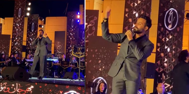 سعد رمضان وحفل ناجح في مهرجان الموسيقى العربية