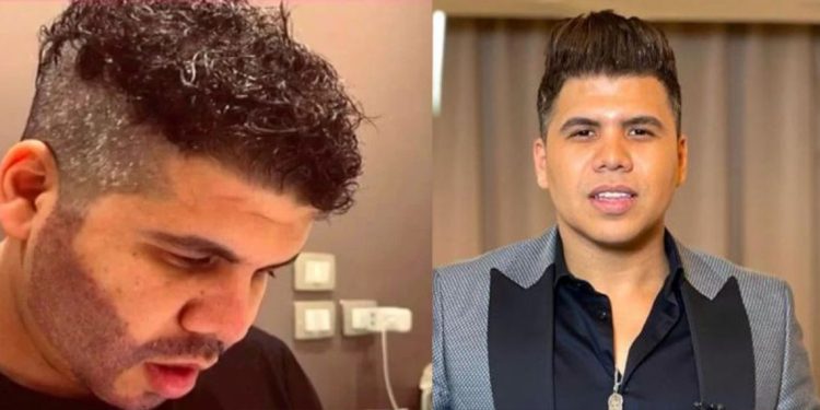 عمر كمال يغيب عن ارتباطاته بسبب عملية زراعة شعر في ذقنه