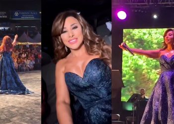 نجوى كرم تشعل ليل هيوستن في ثاني محطات جولتها الغنائية بحضور ٨٠٠٠ شخص