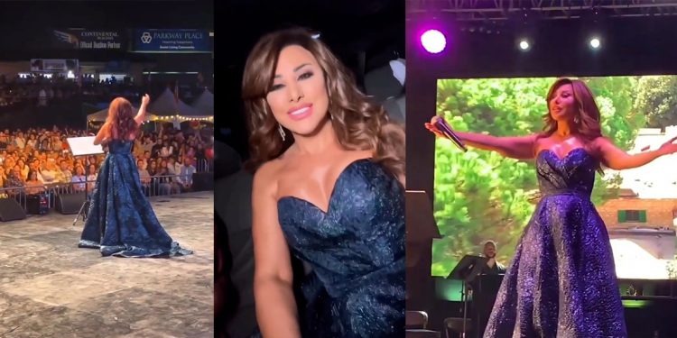 نجوى كرم تشعل ليل هيوستن في ثاني محطات جولتها الغنائية بحضور ٨٠٠٠ شخص 1 نجوى كرم تشعل ليل هيوستن في ثاني محطات جولتها الغنائية بحضور ٨٠٠٠ شخص