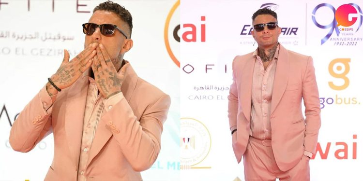 أحمد الفيشاوي يخالف قواعد مهرجان القاهرة السينمائي ويظهر ببدلة زهرية 1 أحمد الفيشاوي يخالف قواعد مهرجان القاهرة السينمائي ويظهر ببدلة زهرية