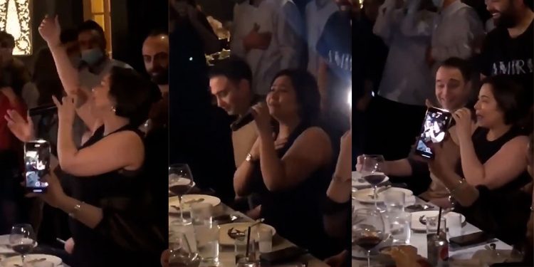 بالفيديو شيرين تغني بحبك يا لبنان بسهرة جديدة مع حسام حبيب في بيروت