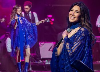 نانسي عجرم والنجاح المستمر بحفلها في موسم الرياض