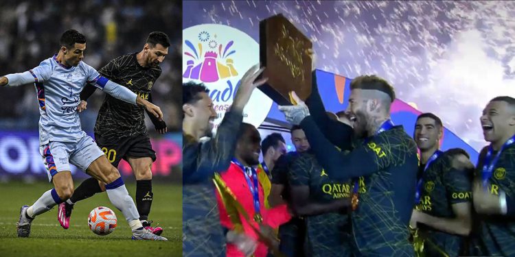 باريس سان جيرمان بطلًا لكأس موسم الرياض .. ميسي يهزم رونالدو