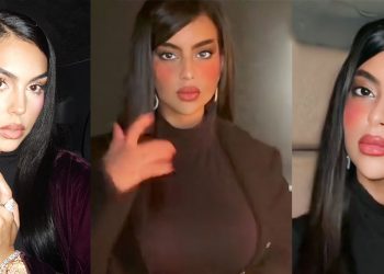 تيك توكر سعودية تثير الجدل بشبهها لحبيبة رونالدو جورجينا رودريغيز