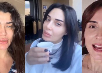 سيرين عبد النور تطلق تحدي للتصوير بلا ميك أب او فلتر والنجوم يتفاعلون
