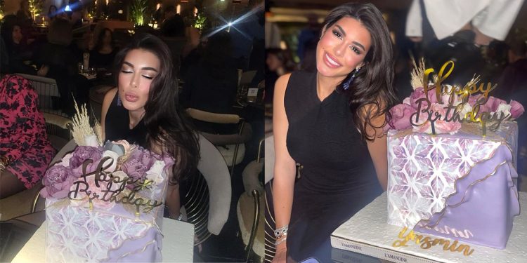 في عيد ميلادها الـ35 هكذا احتفلت ياسمين صبري