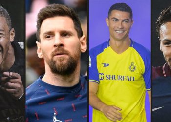 ميسي رونالدو نيمار مبابي وغيرهم بمبارة واحدة في الرياض