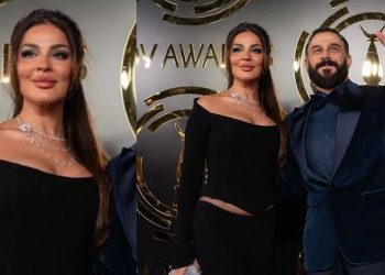 نادين نسيب نجيم تفوز بجائزة الممثلة المفضلة عن فئة المسلسلات في حفل جوي اووردز