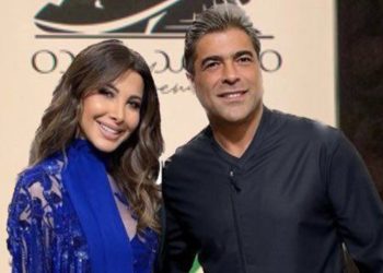 نانسي عجرم و وائل كفوري بحفل ضخم بعيد الحب في لبنان