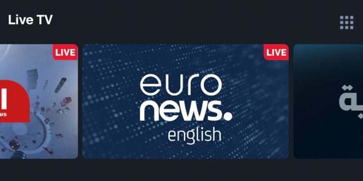 يورونيوز اول قناة إخبارية عالمية تبث على منصة شاهد