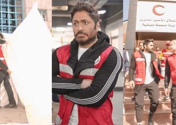 بالفيديو تامر حسني يشارك مع الهلال الأحمر في أكبر حملة تبرعات من مصر الى سوريا