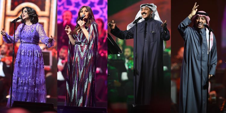عبد الله الرويشد واليسا مع نوال واصيل أبو بكر نجوم الأسبوع الختامي من فبراير الكويت 1 عبد الله الرويشد واليسا مع نوال واصيل أبو بكر نجوم الأسبوع الختامي من فبراير الكويت