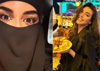 ياسمين صبري ترتدي النقاب لتتجول وهي متخفية في شوارع القاهرة