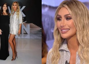مايا دياب تتصدر التراند بإطلالاتها في برنامج حديث البلد