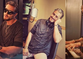 من الاستوديو سعد لمجرد يشوق جمهوره لأغنية جديدة