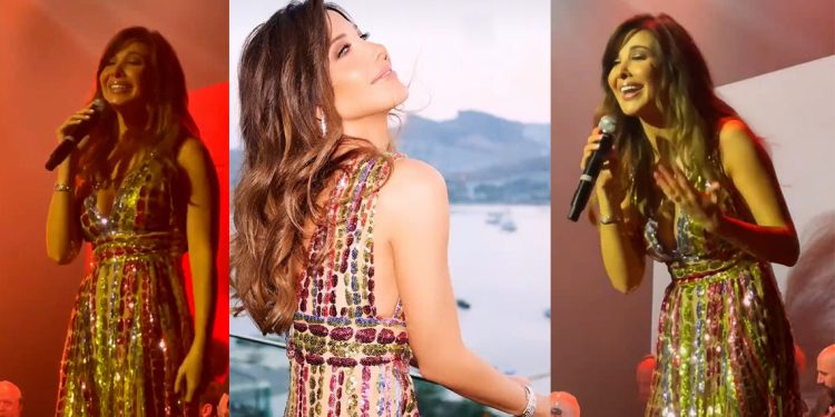 نانسي عجرم تشعل اجواء حفلها في ستارز اون بورد 1 نانسي عجرم تشعل اجواء حفلها في ستارز اون بورد