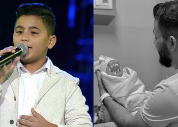 نجم ذا فويس كيدز أمير عموري يصدم الجمهور بخبر ولادة طفلته الأولى