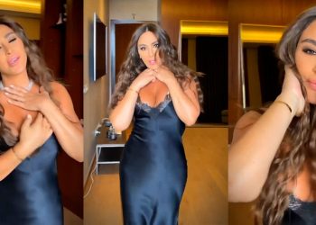 بالفيديو اليسا تشعل مواقع التواصل على انغام اغنية العقد