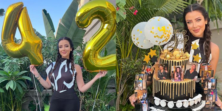 رضوى الشربيني تحتفل بعيد ميلادها الـ42 برسالة مؤثرة