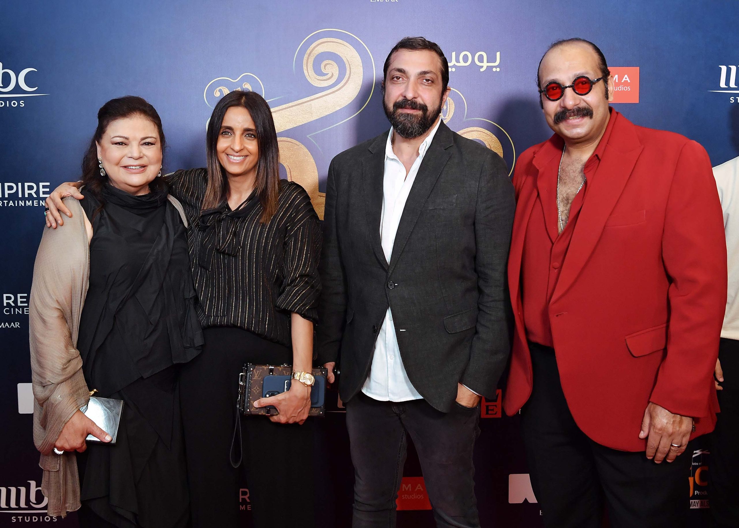 4 MBC GROUP Sukkar Premiere in Dubai Magda Zaki Heba Hamada Tamer Mahdy Mohamad Tharwat scaled