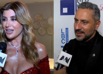 بالفيديو بماذا صرح كل من قيس شيخ نجيب وريتا حرب عن مسلسل الخائن