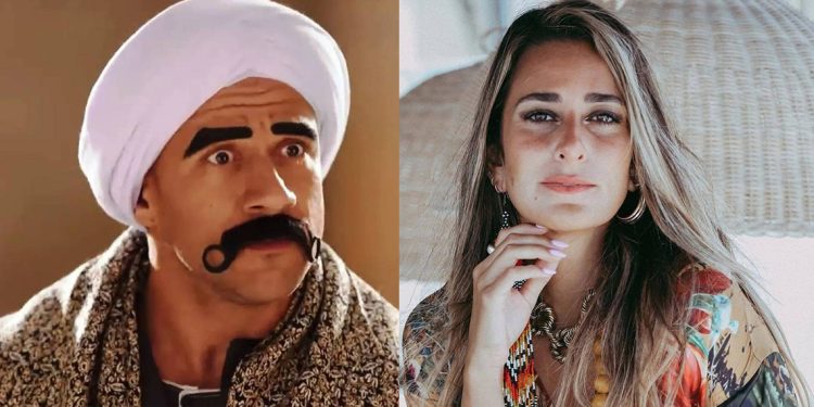 أمينة خليل الى جانب أحمد مكي في بطولة الجزء الثامن من الكبير أوي