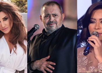 جورج وسوف مع نجوى كرم وشيرين بحفل ضخم في دبي
